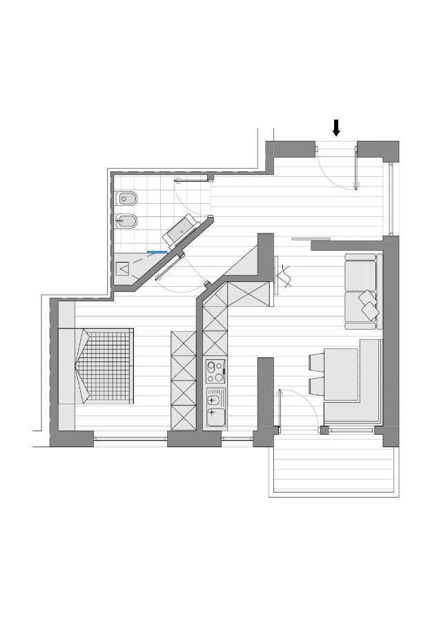 Апартаменты Cesa Gredine Ортизеи Экстерьер фото